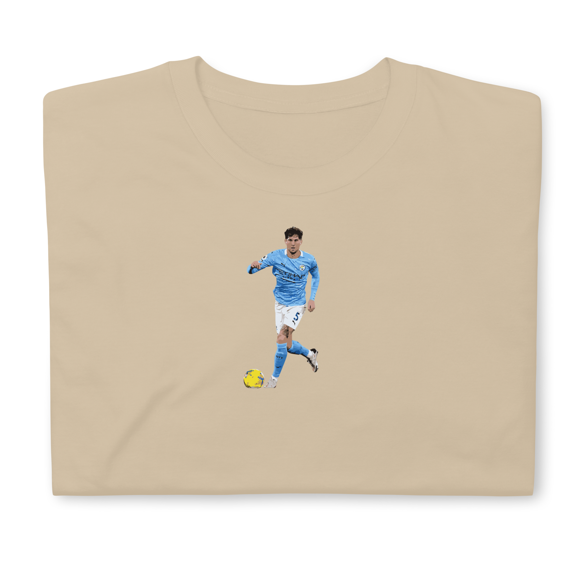 Manchester City - Stones | Printed Club Classic T-Shirt