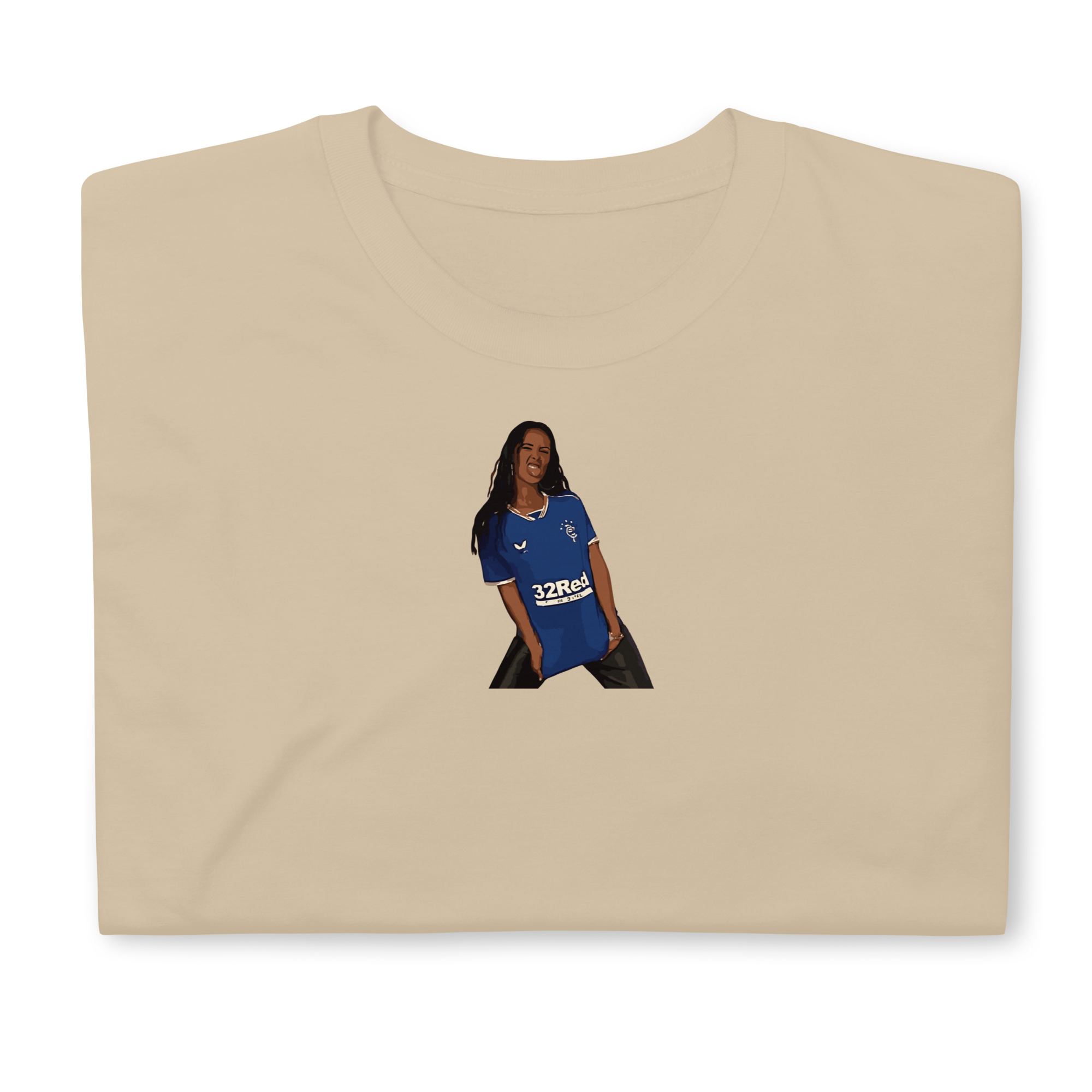 Rangers FC - Maya Jama | Printed Club Classic T-Shirt