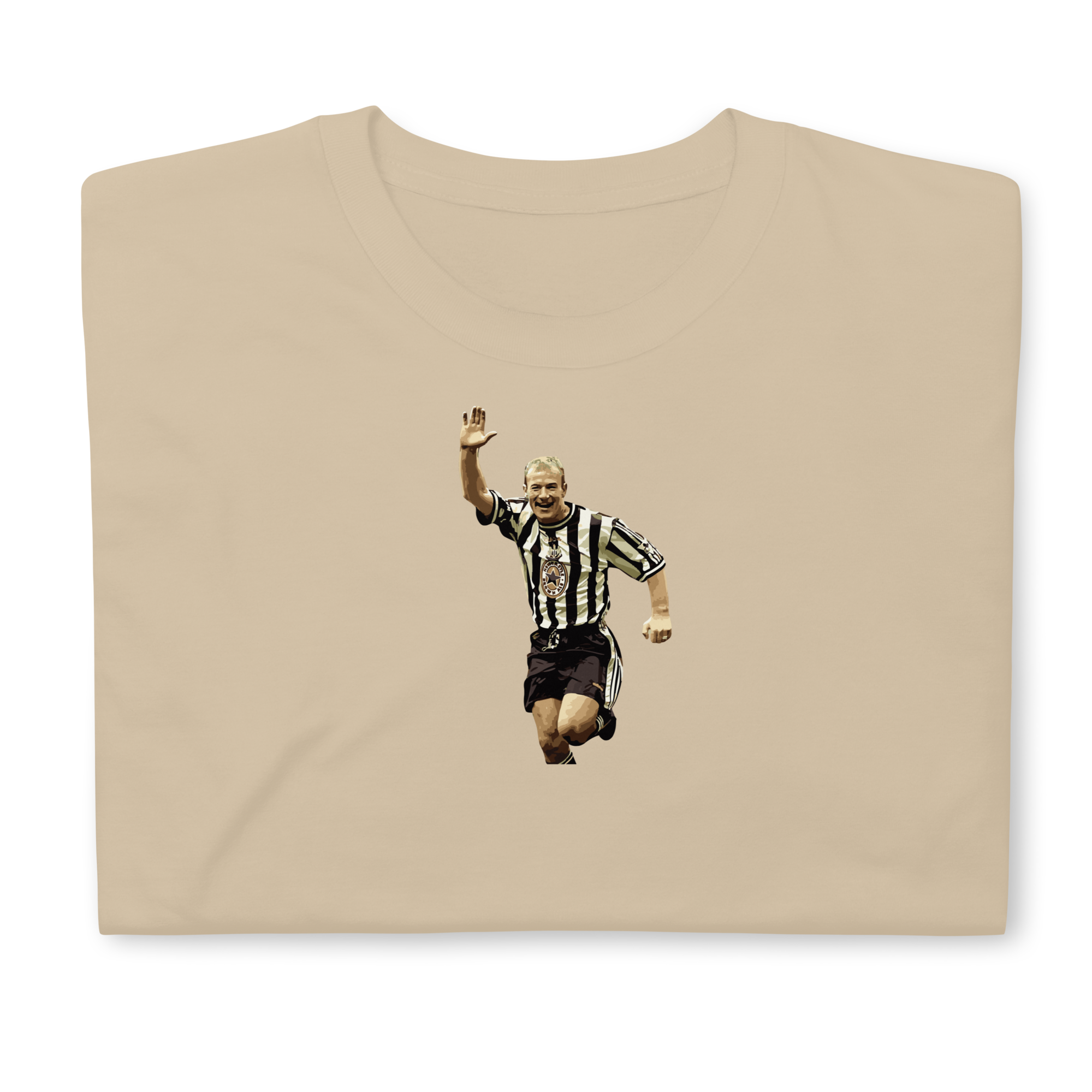 Newcastle United - Shearer 9 | Printed Club Classic T-Shirt