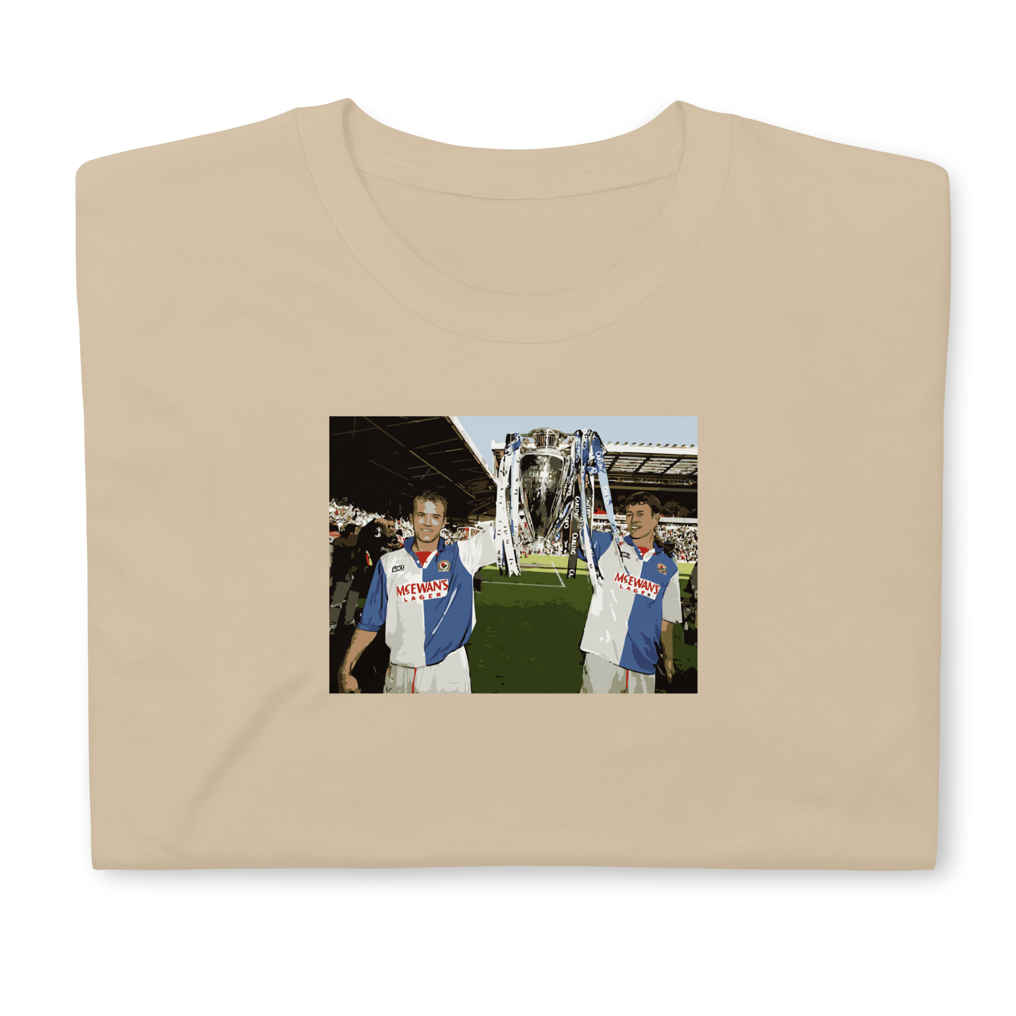 Blackburn Rovers - Shearer & Sutton | Printed Club Classic T-Shirt