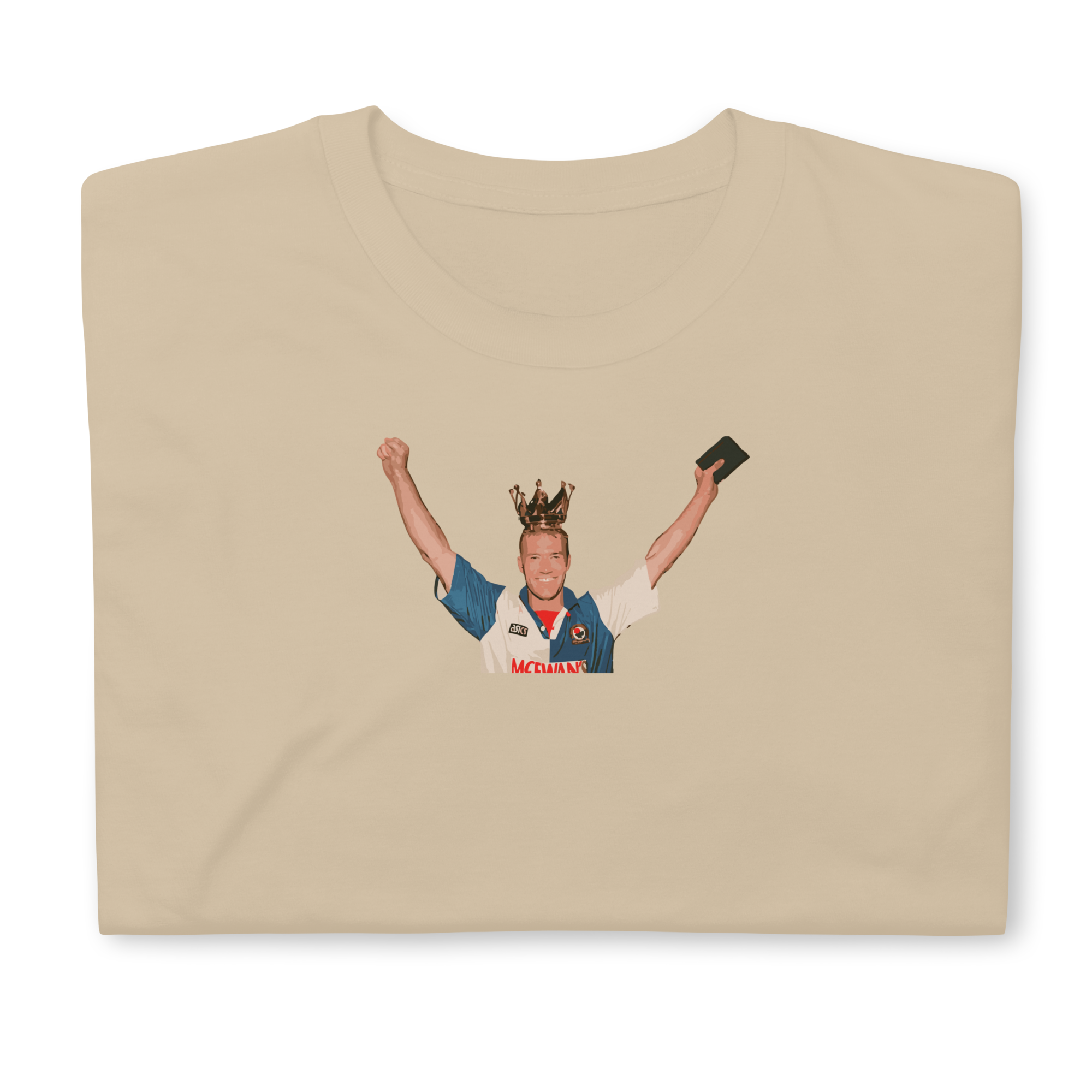 Blackburn Rovers - Shearer Premier League | Printed Club Classic T-Shirt