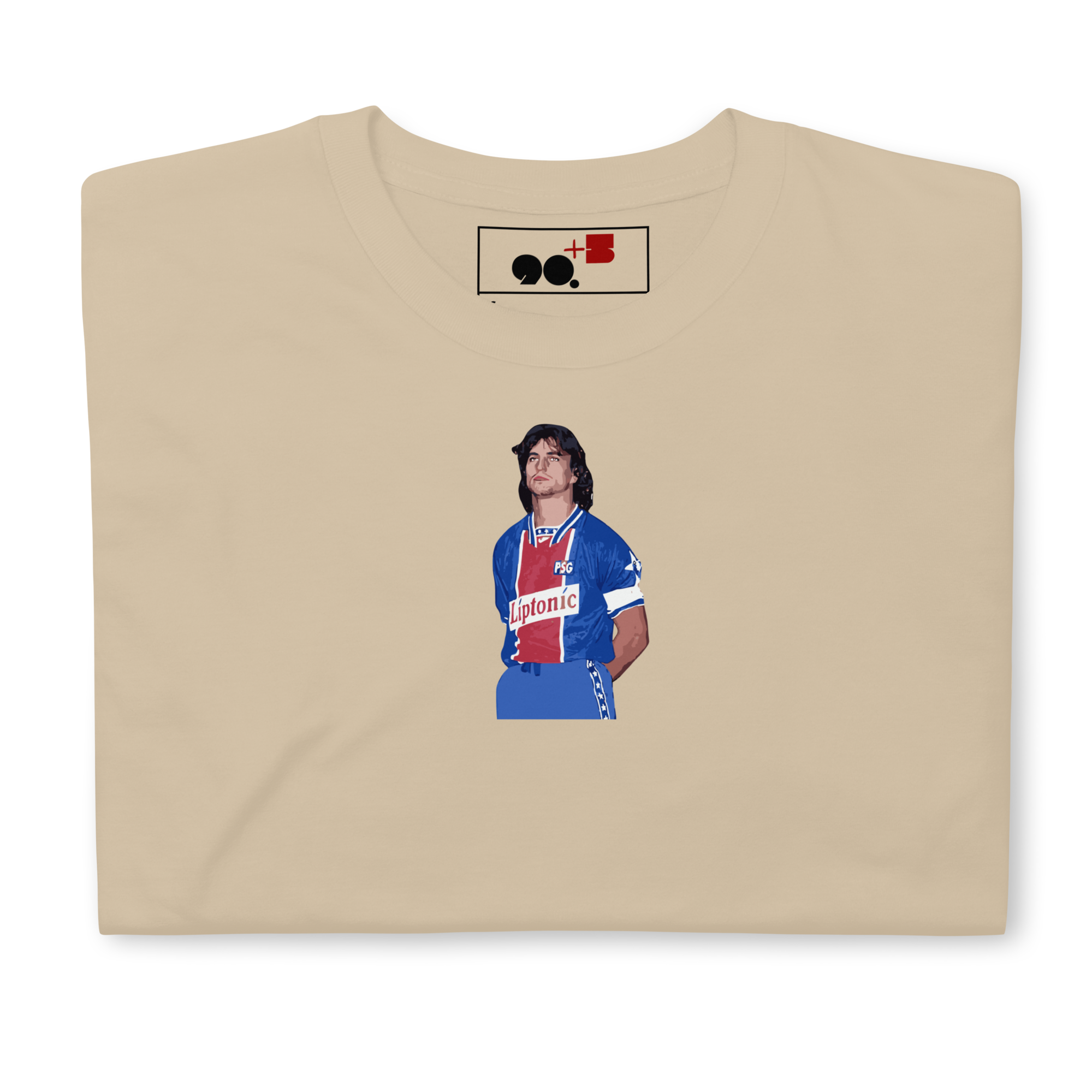 PSG - Ginola | Printed Club Classic T-Shirt