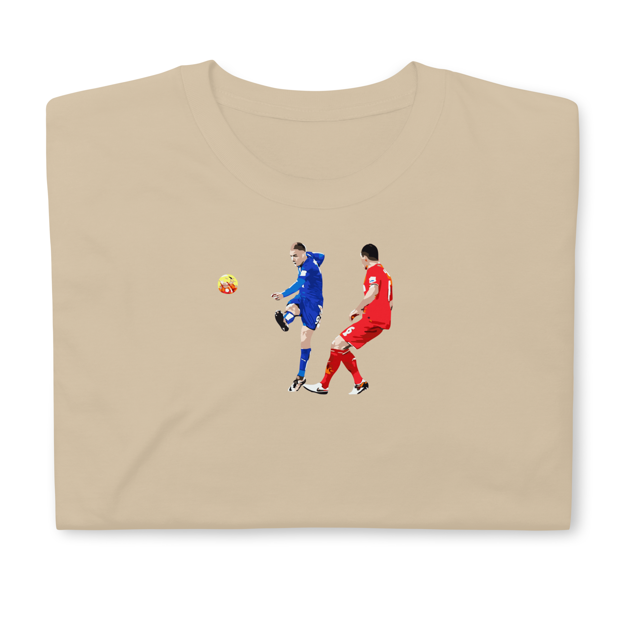 Leicester City - Vardy vs Liverpool | Printed Club Classic T-Shirt