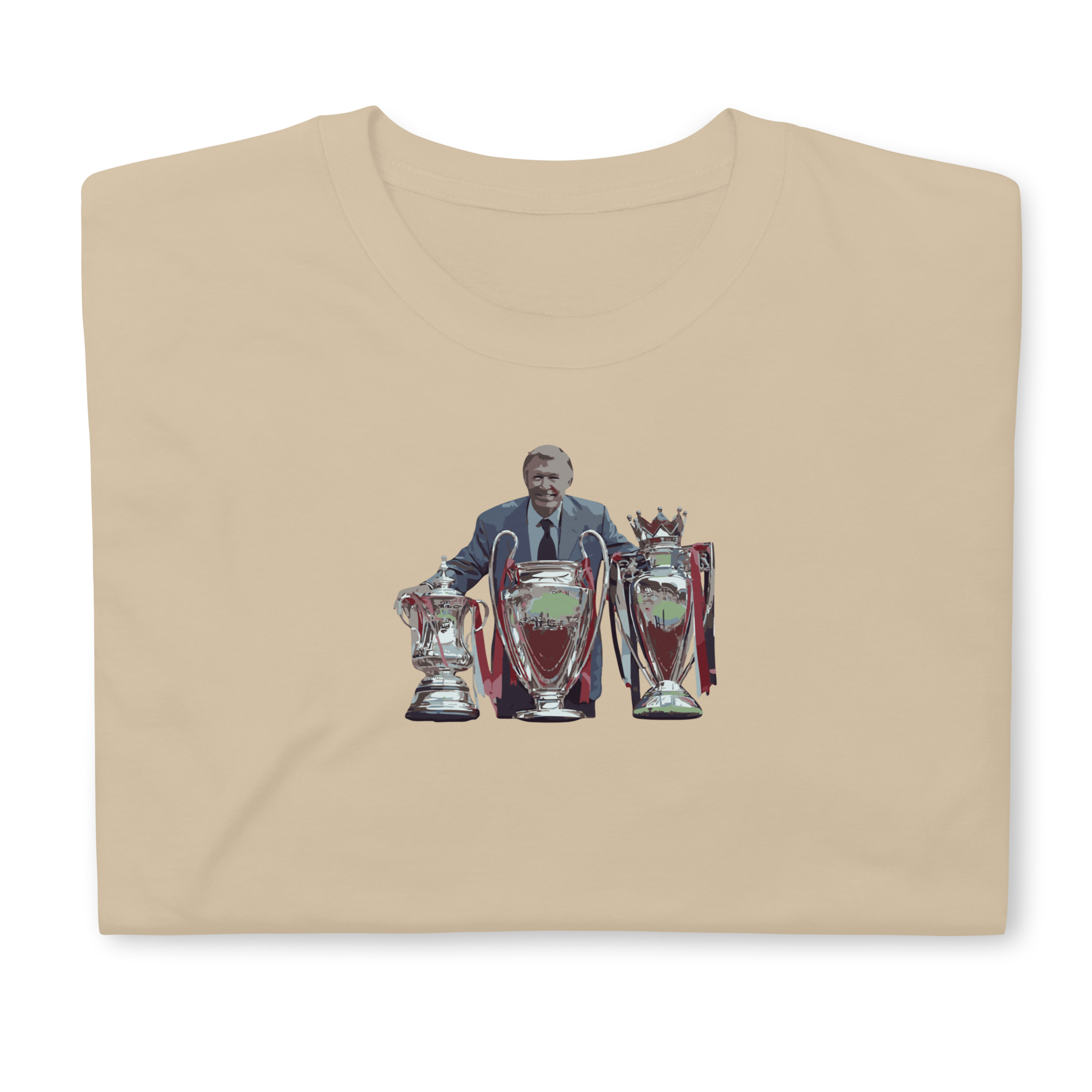 Manchester United - Treble | Printed Club Classic T-Shirt