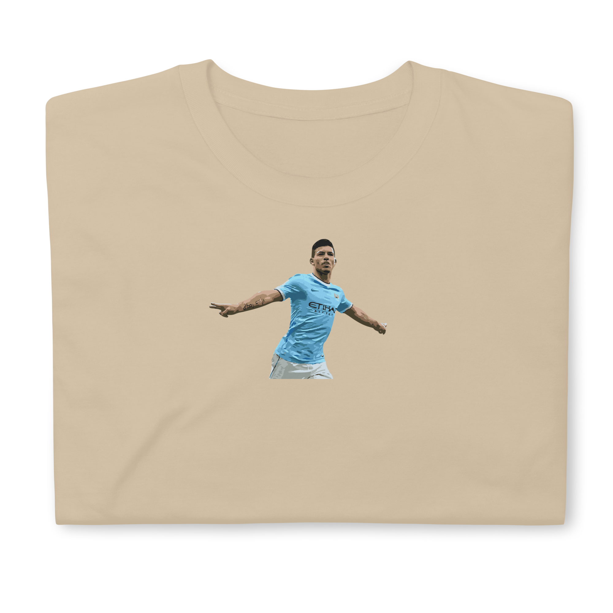 Manchester City - Agüero | Printed Club Classic T-Shirt