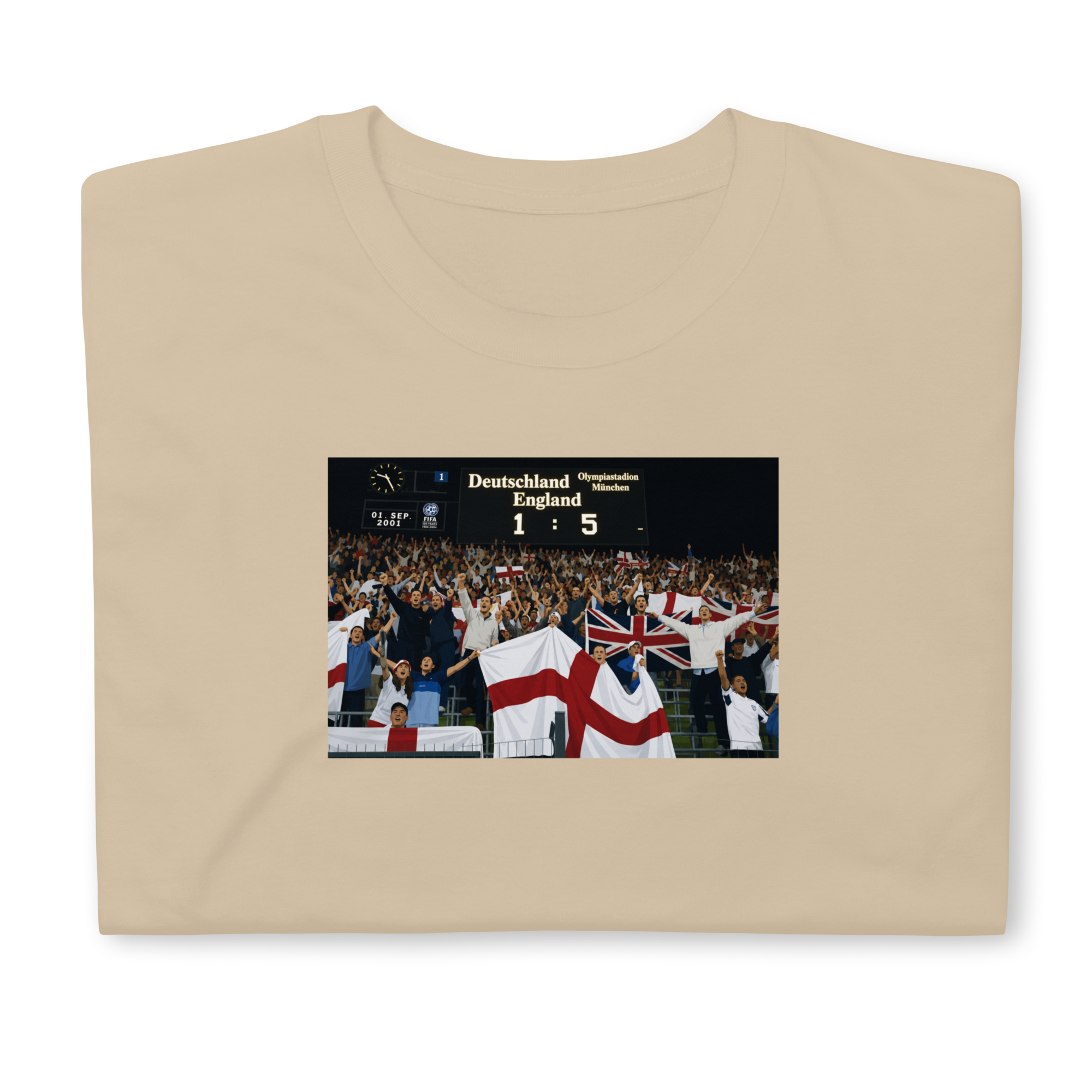 England - 5-1 vs Germany | Printed Club Classic T-Shirt