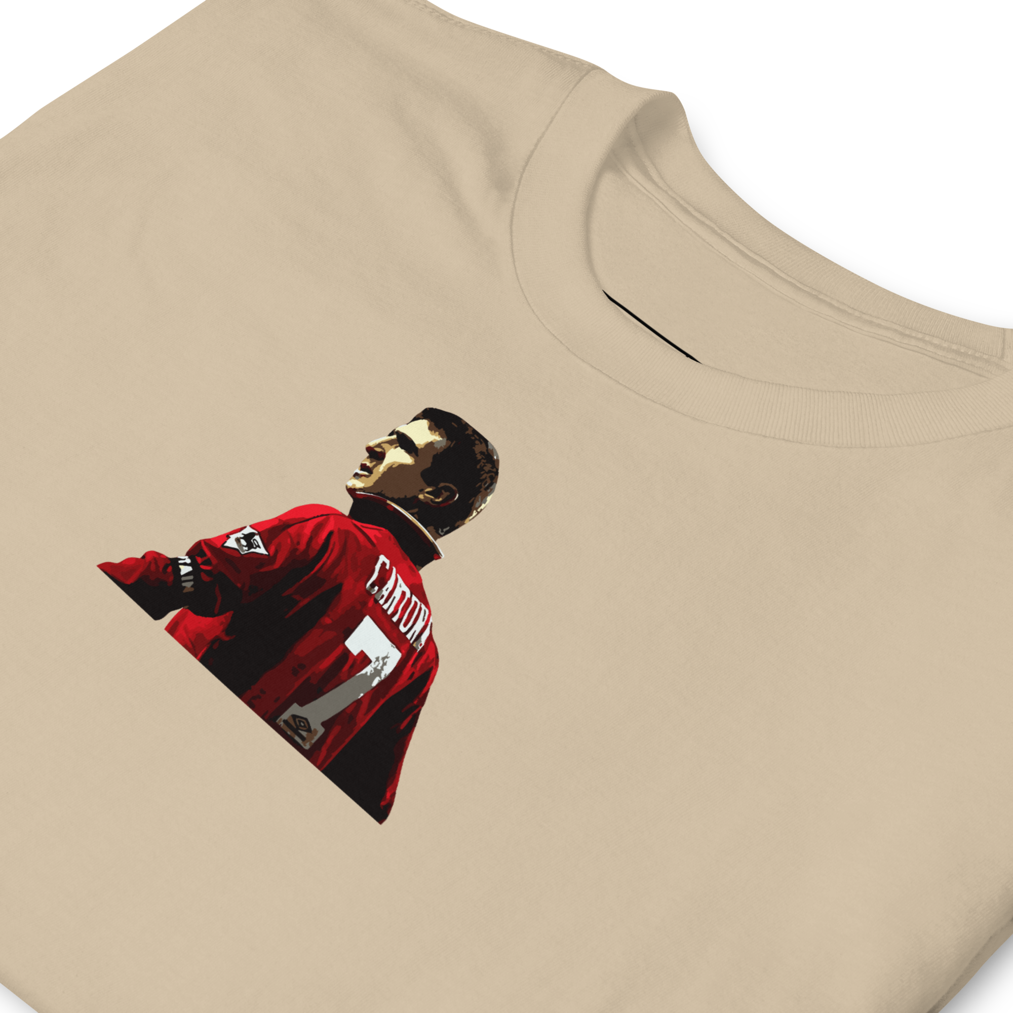 Manchester United - Cantona | Printed Club Classic T-Shirt