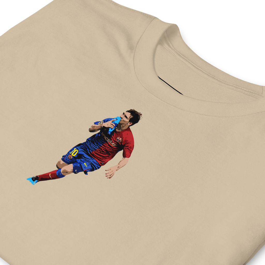 Barcelona - Leo vs Man Utd UCL Final 2009 | Printed Club Classic T-Shirt