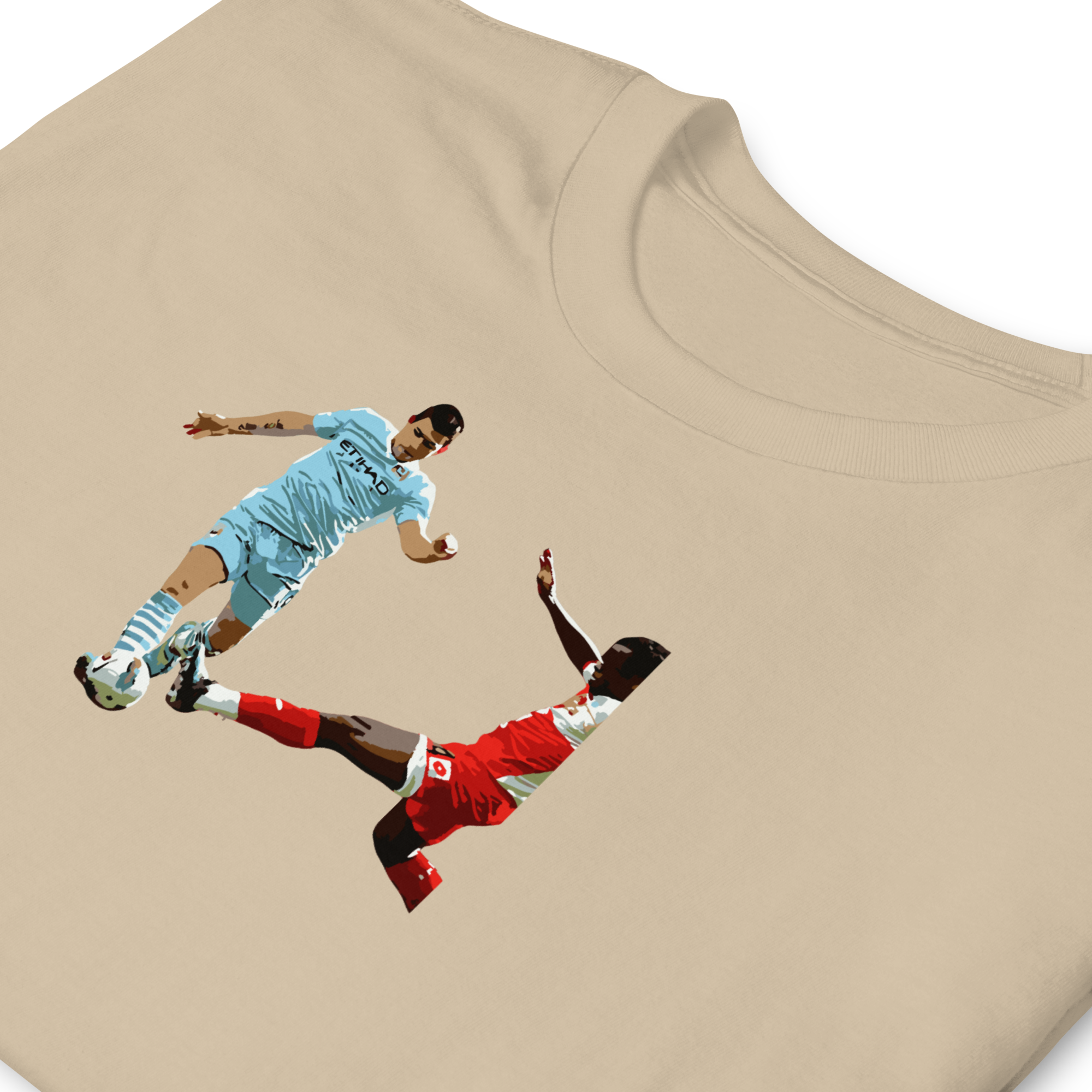 Manchester City - Agüerooooooooooooooooo | Printed Club Classic T-Shirt