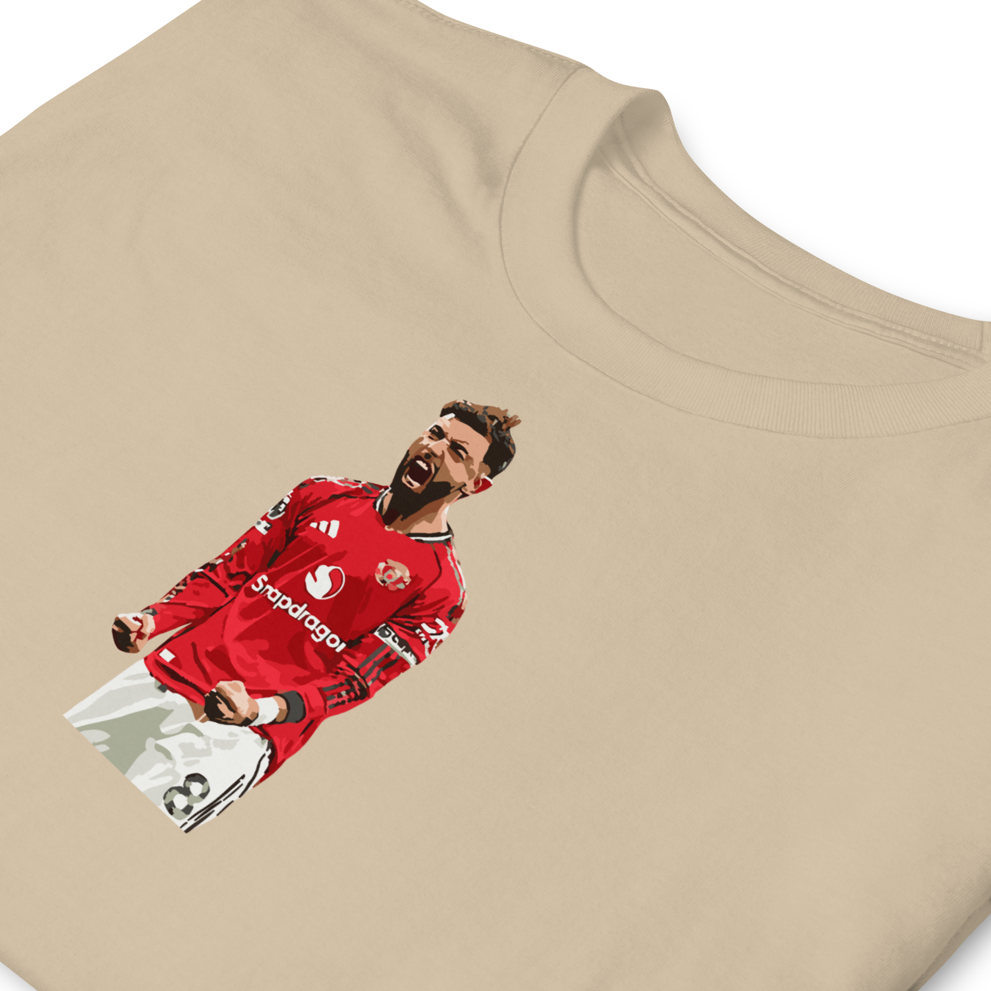 Manchester United - Fernandes | Printed Club Classic T-Shirt