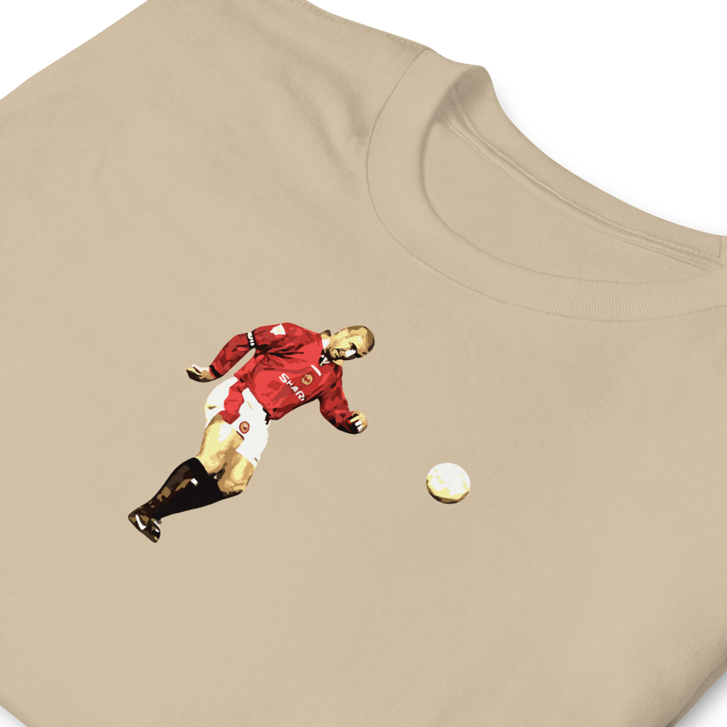 Manchester United - Cantona Chip vs Sunderland | Printed Club Classic T-Shirt