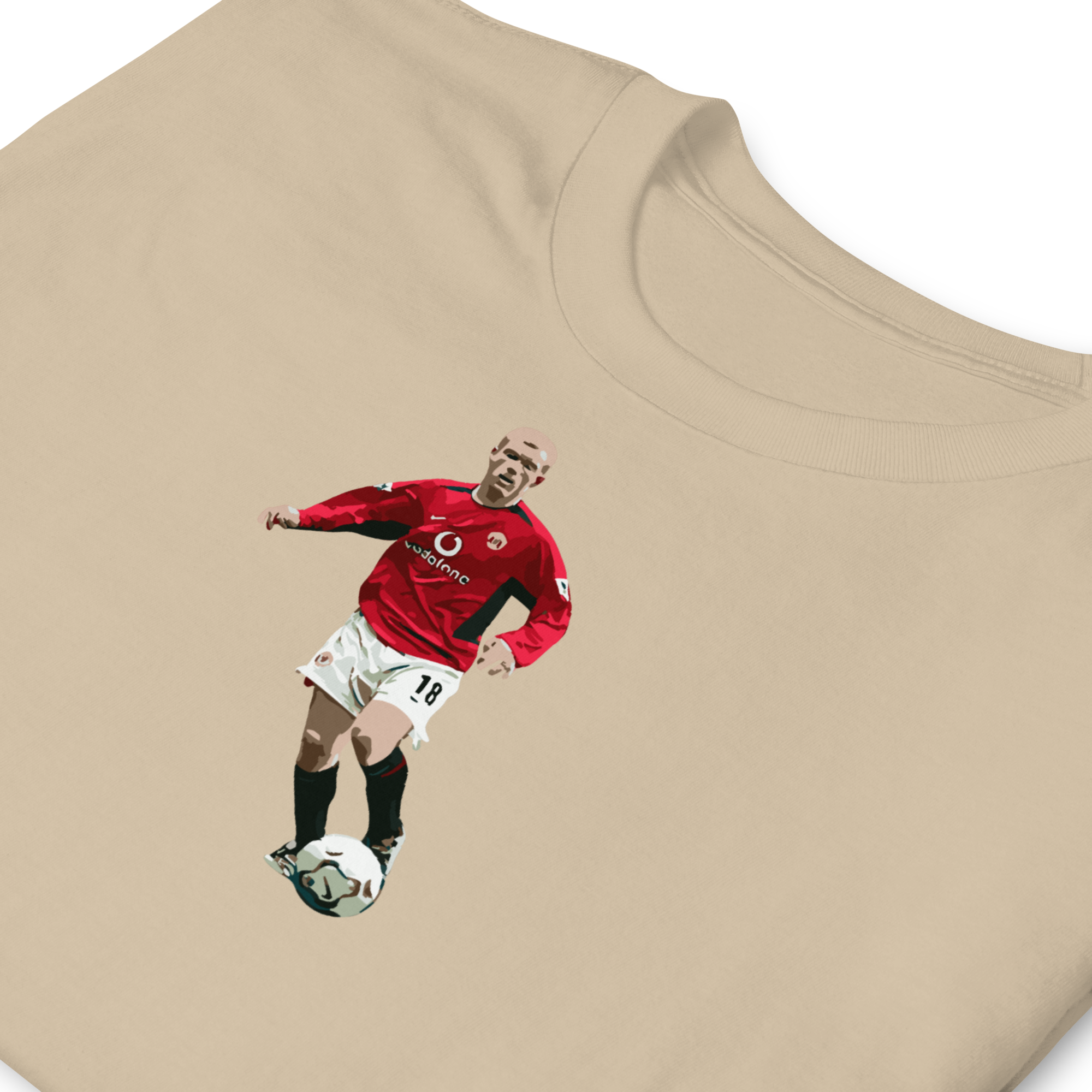 Manchester United - Scholes | Printed Club Classic T-Shirt