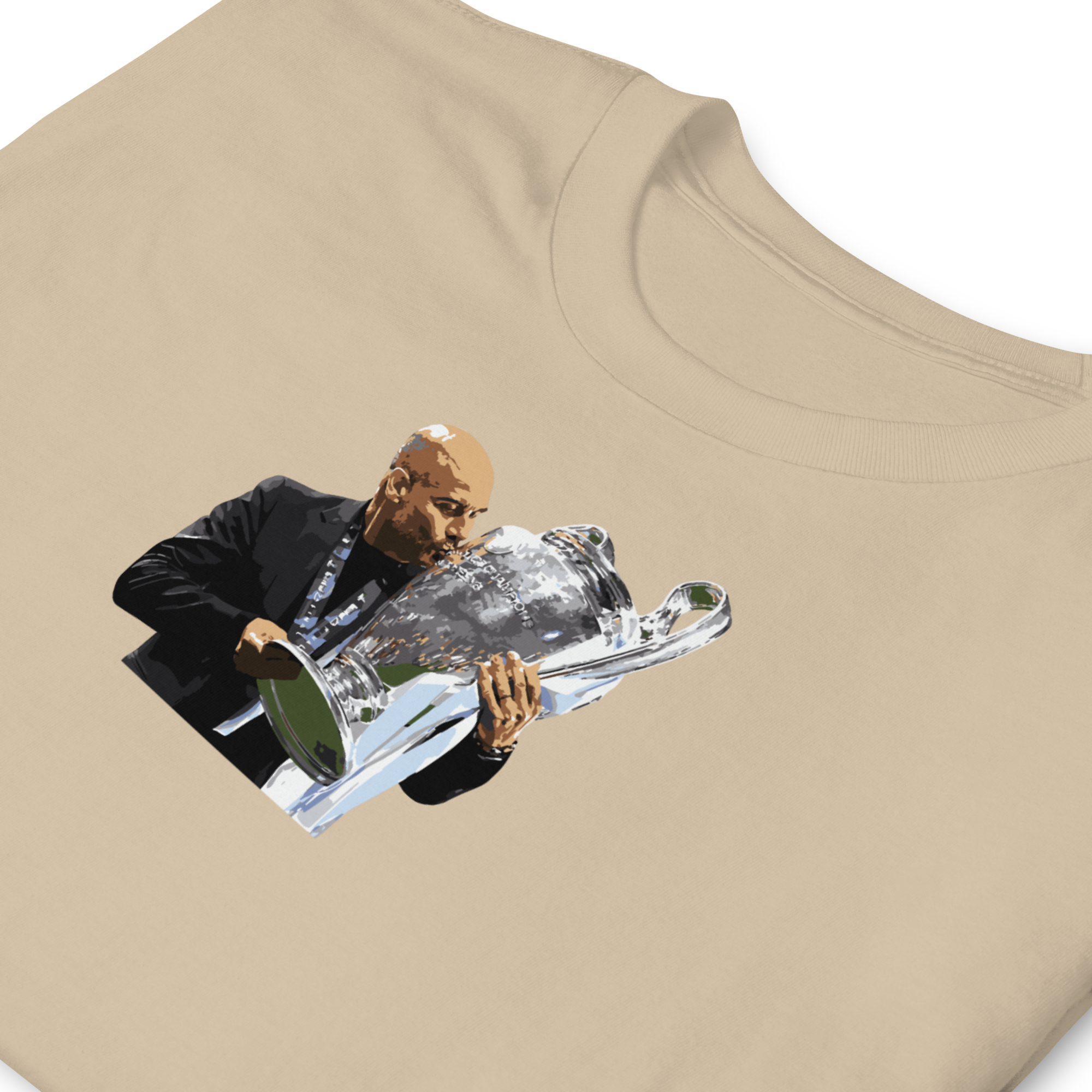 Manchester City - Pep UCL 2023 | Printed Club Classic T-Shirt