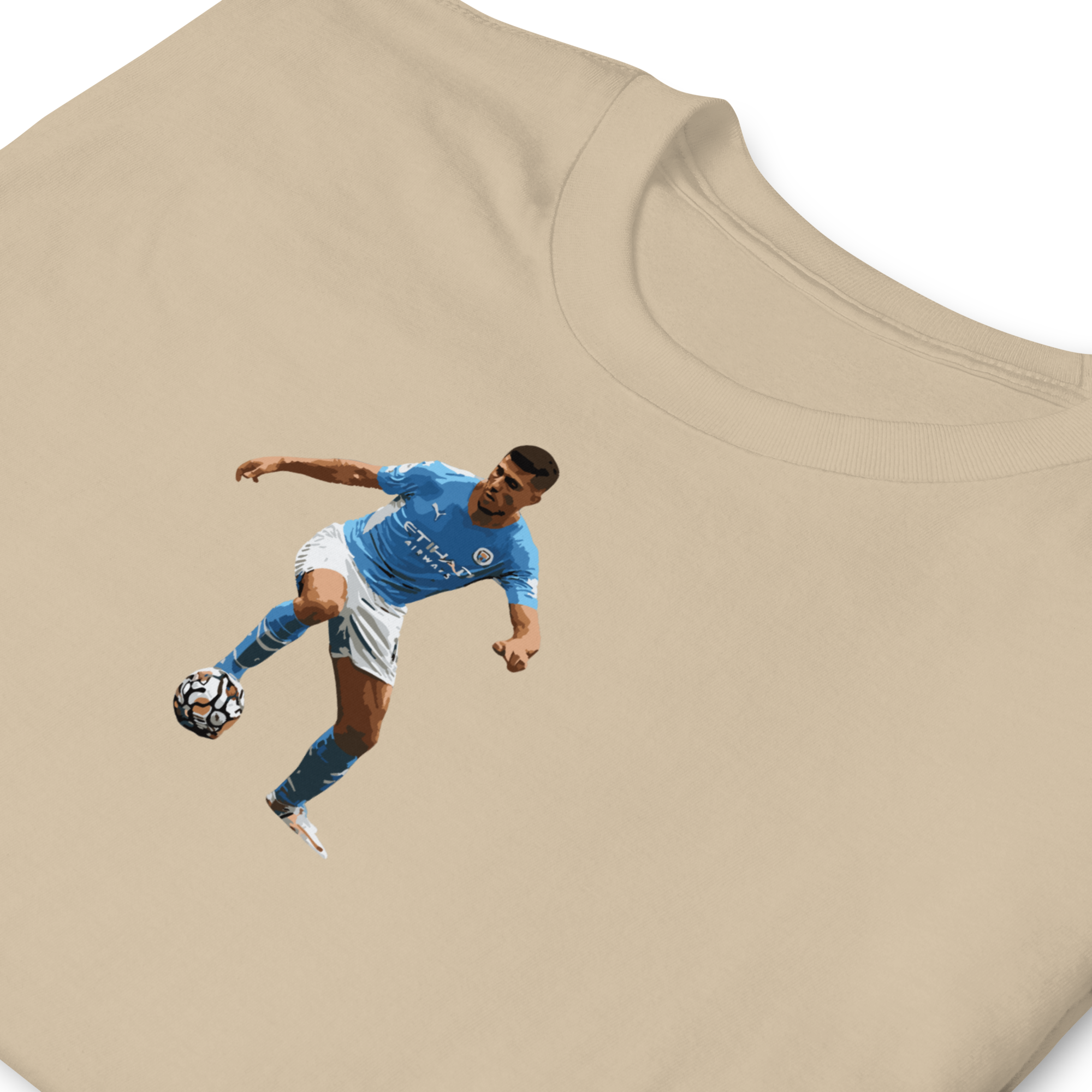 Manchester City - Rodri | Printed Club Classic T-Shirt