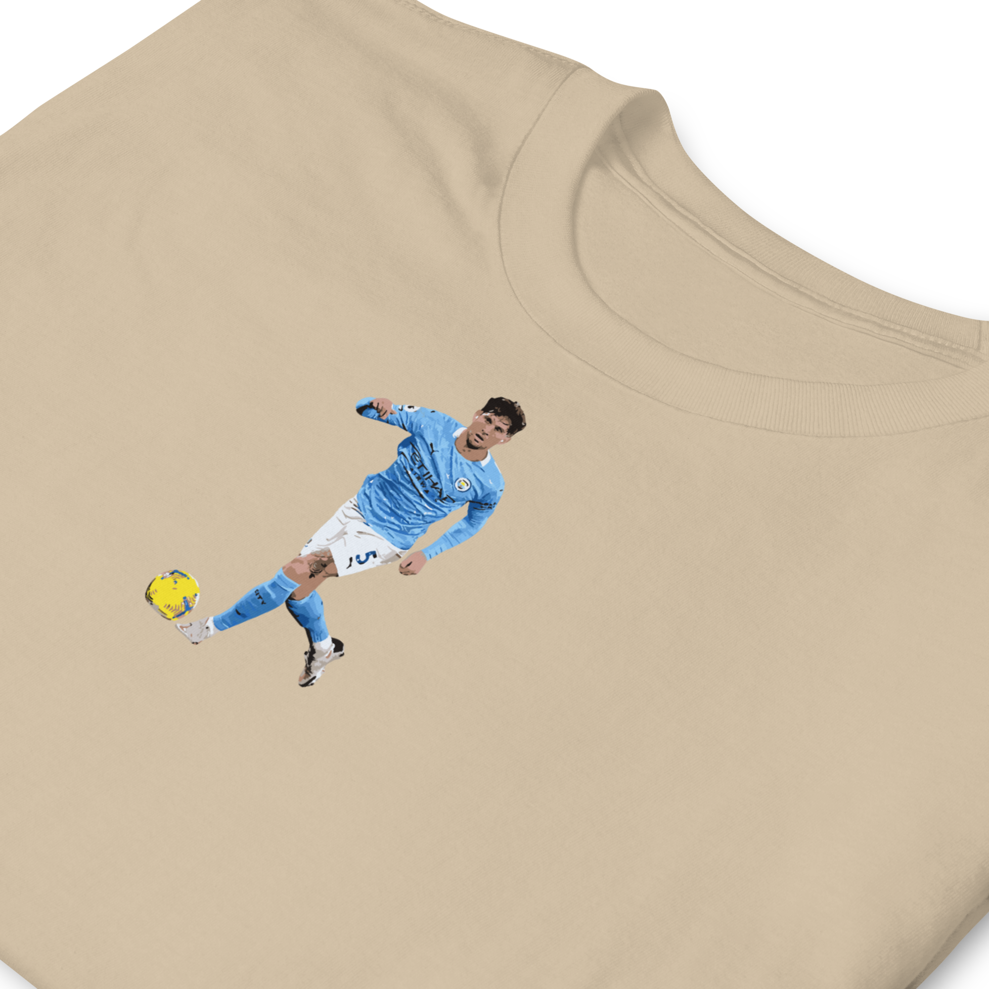 Manchester City - Stones | Printed Club Classic T-Shirt