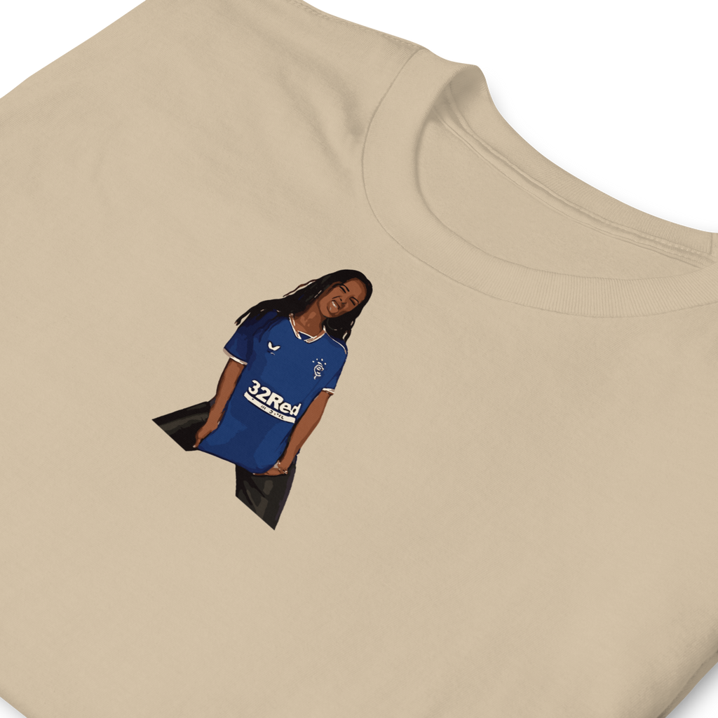 Rangers FC - Maya Jama | Printed Club Classic T-Shirt