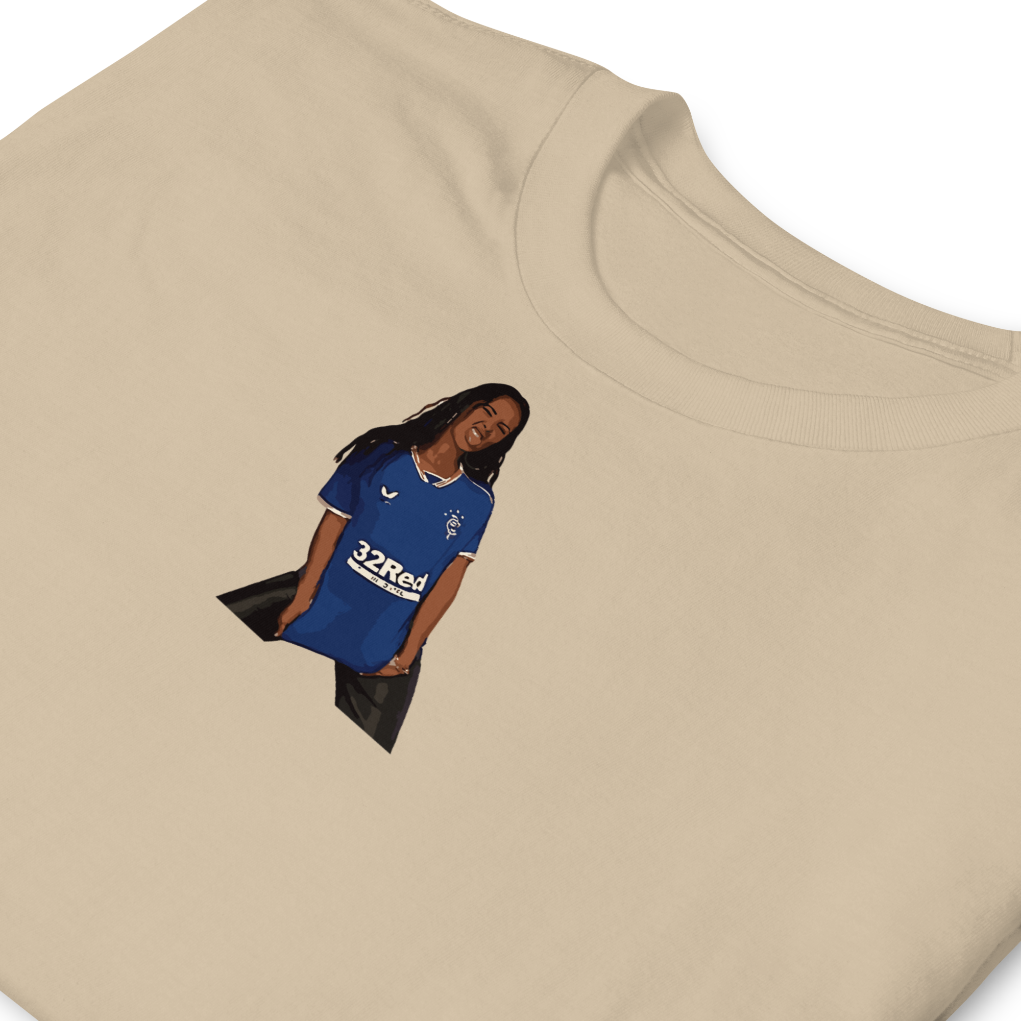 Rangers FC - Maya Jama | Printed Club Classic T-Shirt