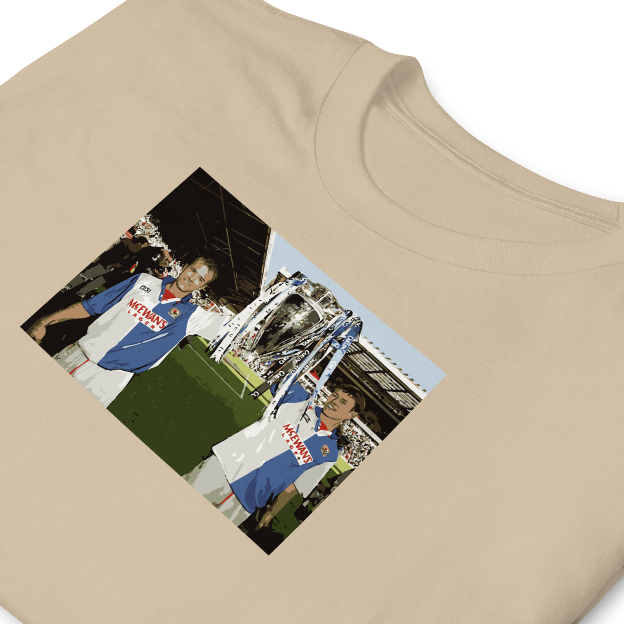 Blackburn Rovers - Shearer & Sutton | Printed Club Classic T-Shirt