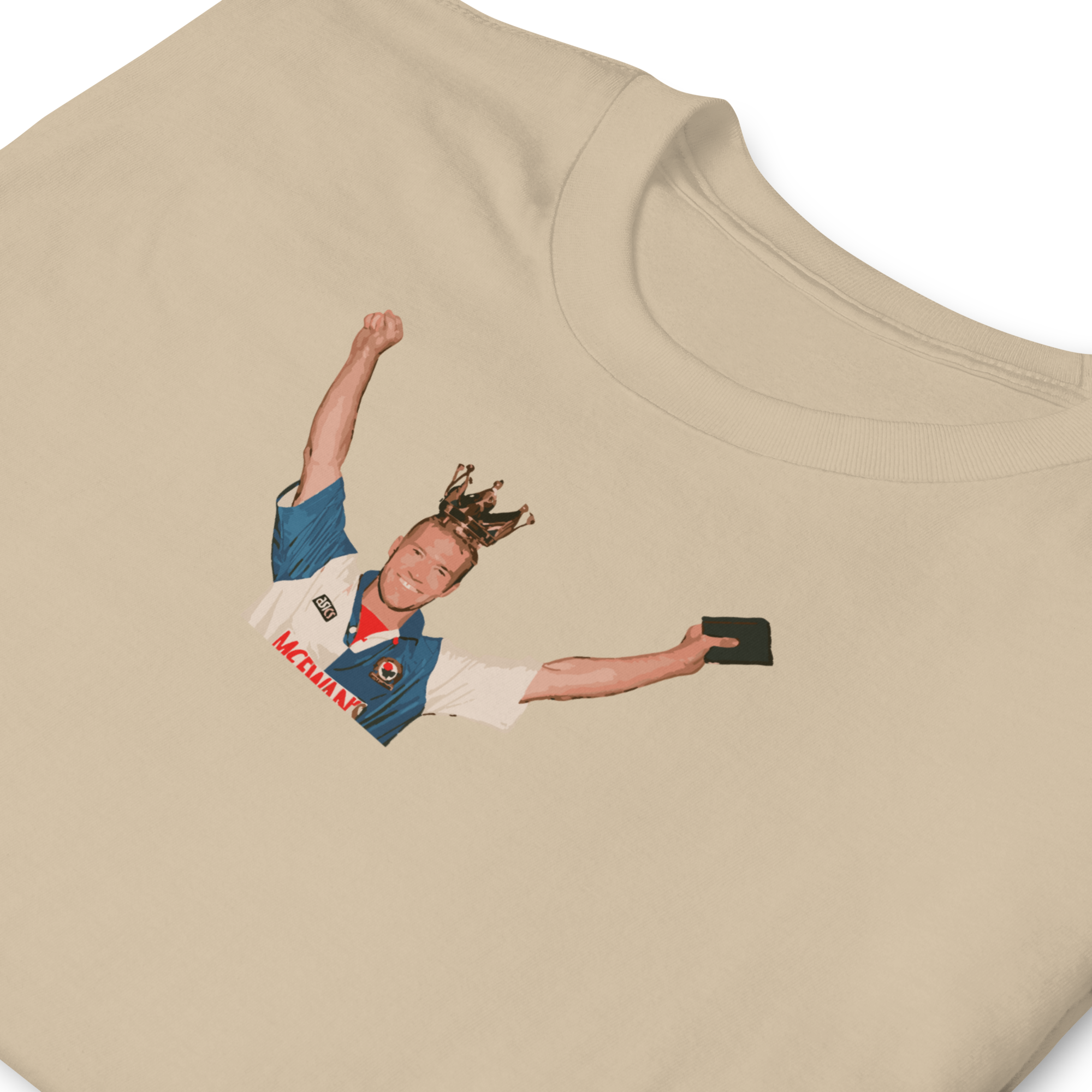 Blackburn Rovers - Shearer Premier League | Printed Club Classic T-Shirt