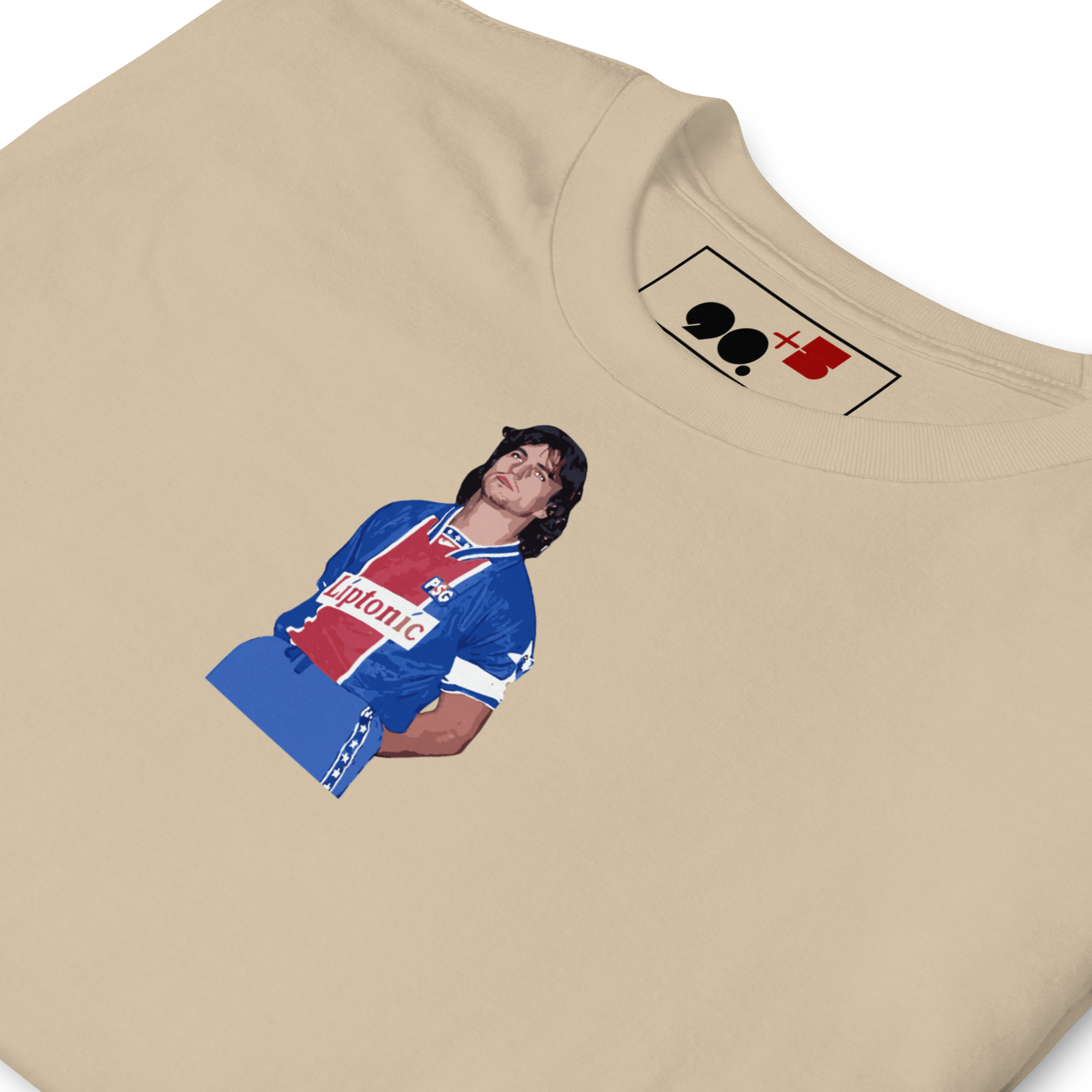 PSG - Ginola | Printed Club Classic T-Shirt