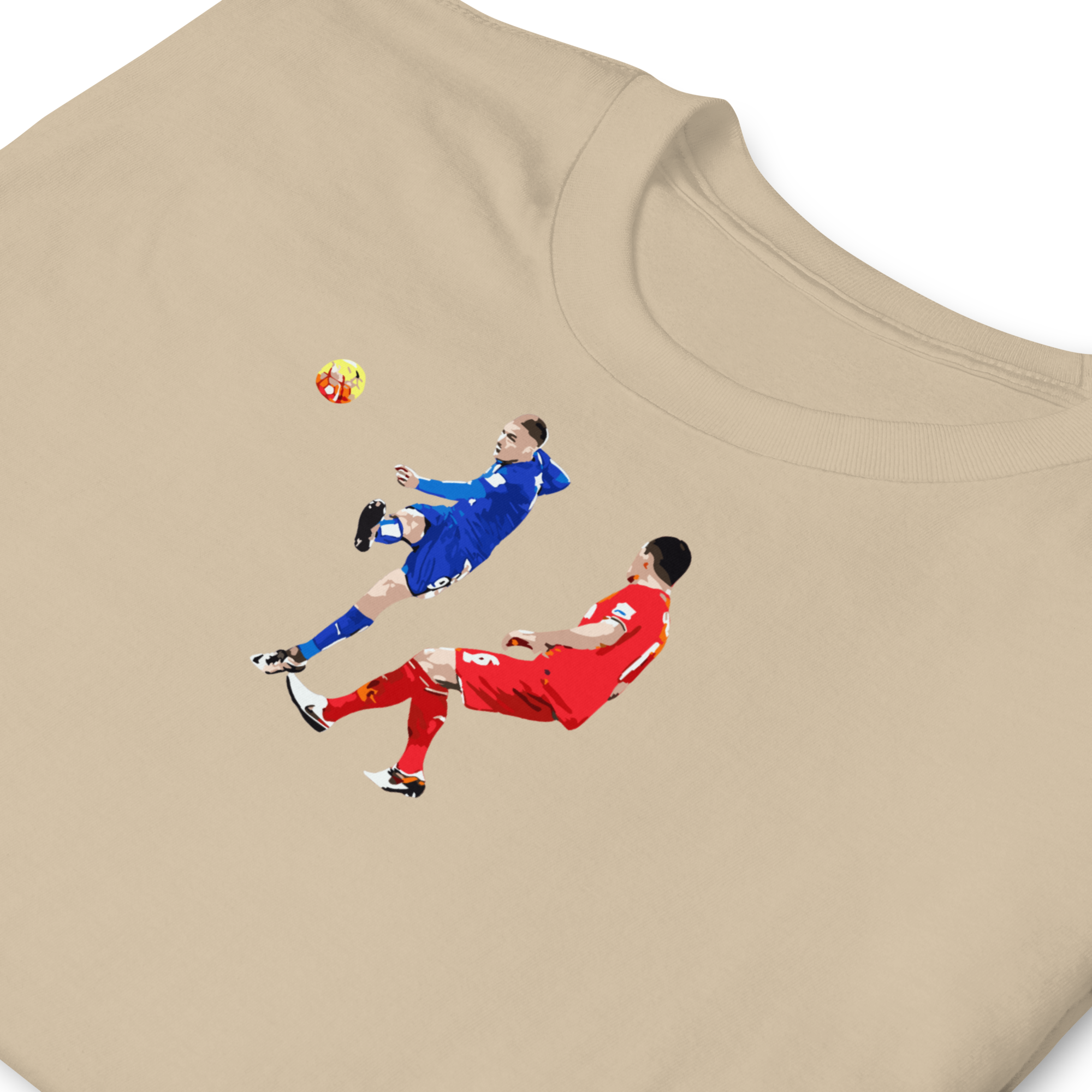 Leicester City - Vardy vs Liverpool | Printed Club Classic T-Shirt