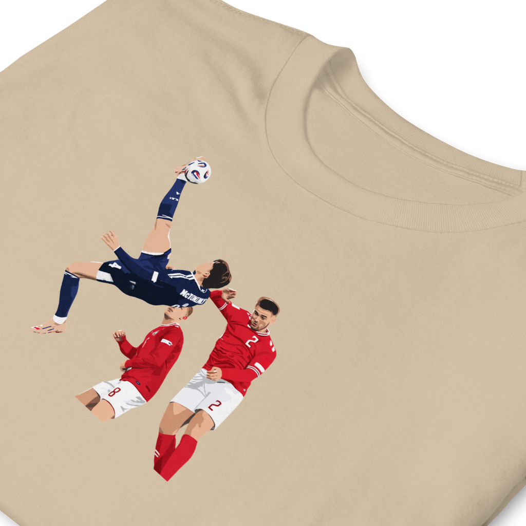 Scotland - McTominay vs Denmark | Printed Club Classic T-Shirt