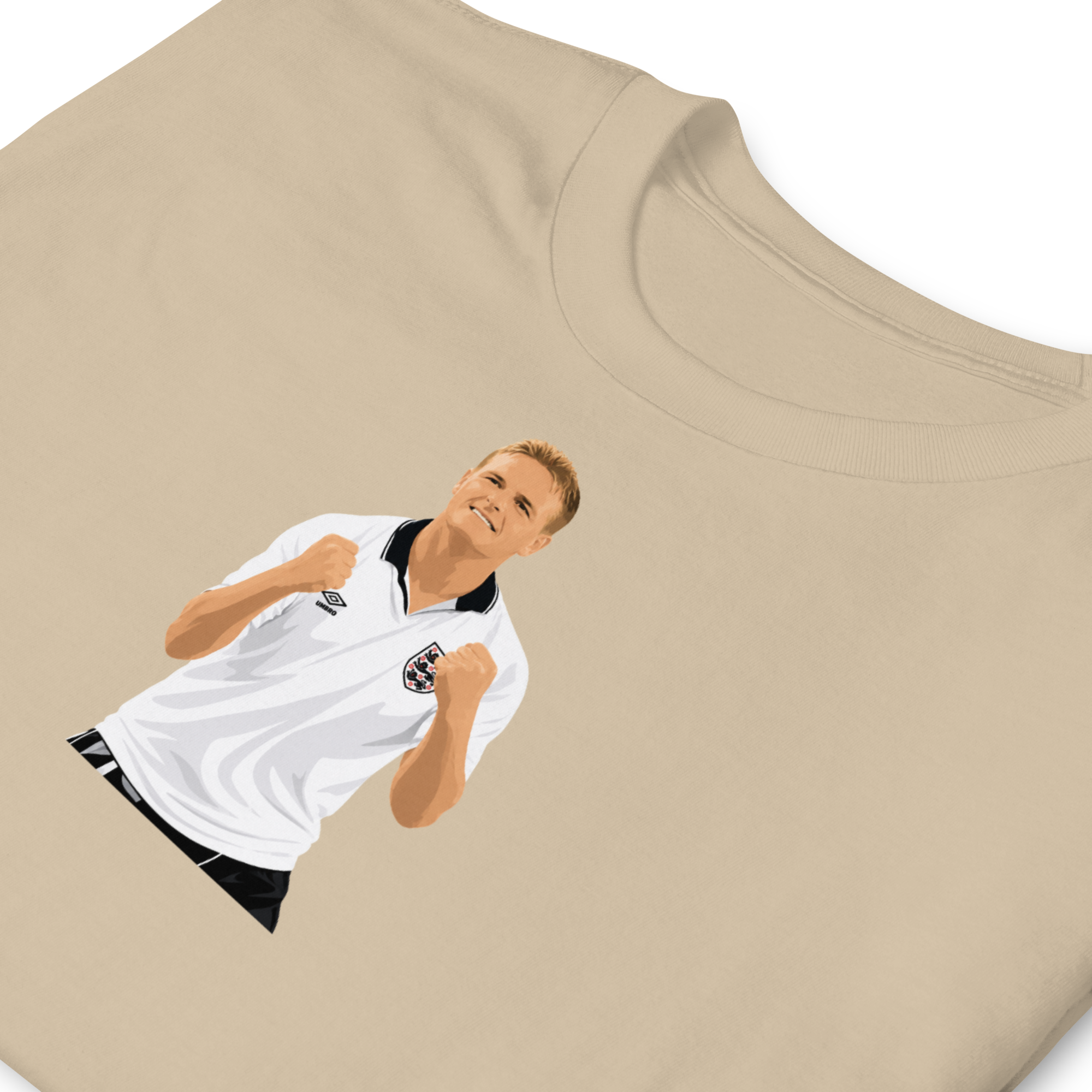 England - Gazza | Printed Club Classic T-Shirt