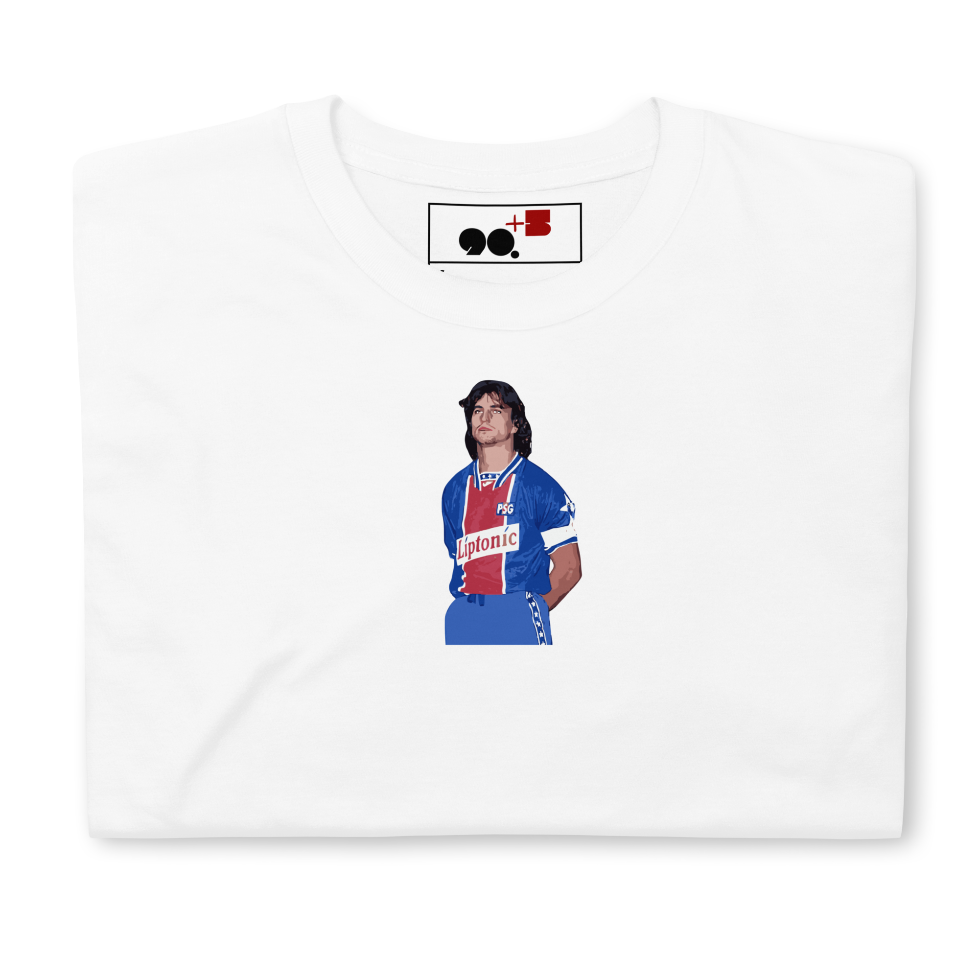PSG - Ginola | Printed Club Classic T-Shirt