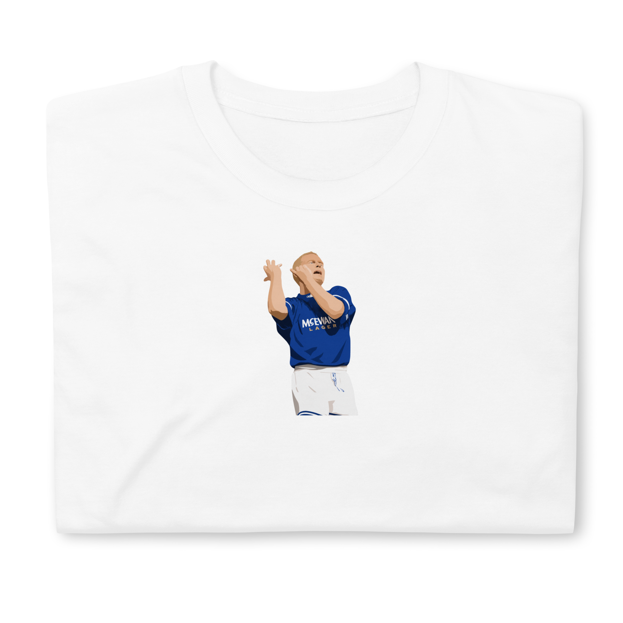 Rangers FC - Gazza's Flute | Printed Club Classic T-Shirt