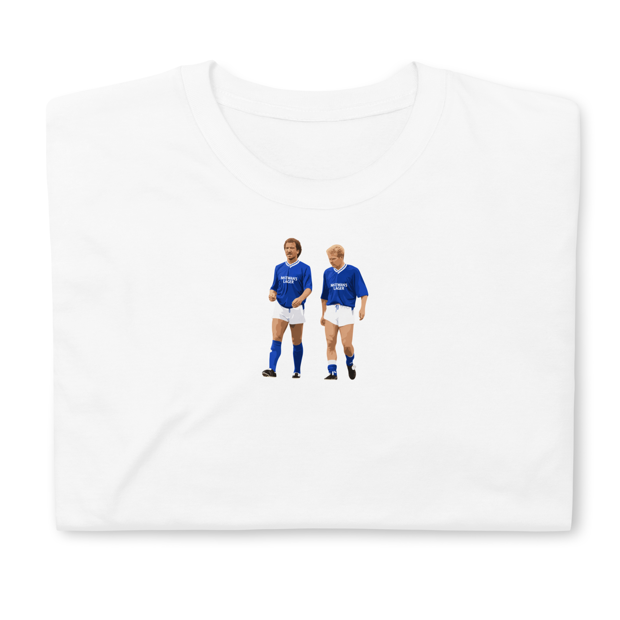 Rangers FC - Souness & Mo | Printed Club Classic T-Shirt