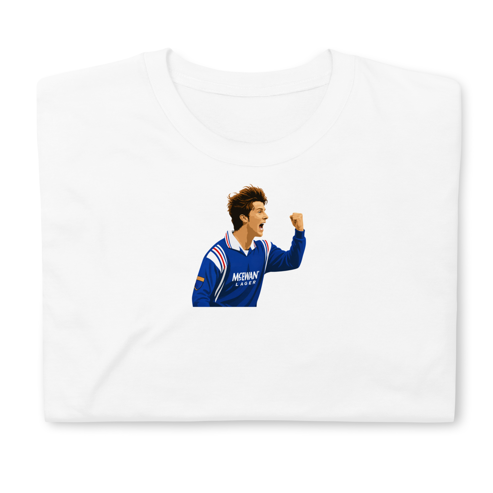 Rangers FC - Laudrup | Printed Club Classic T-Shirt