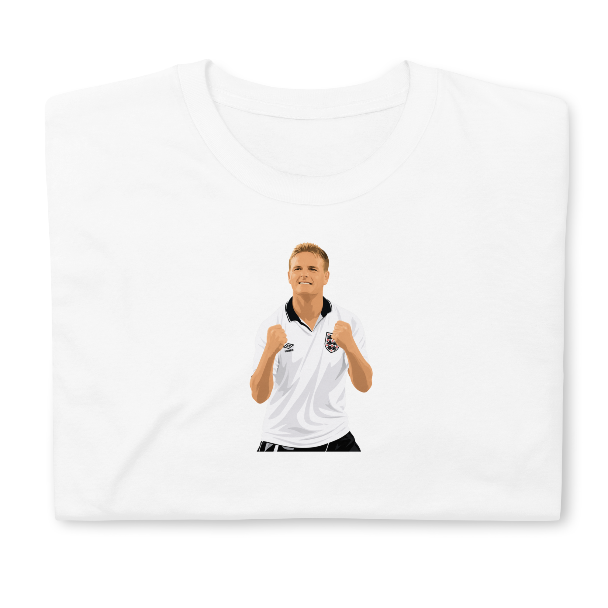 England - Gazza | Printed Club Classic T-Shirt