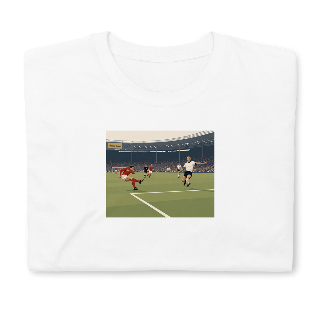 England - Hurst vs West Germany | Printed Club Classic T-Shirt