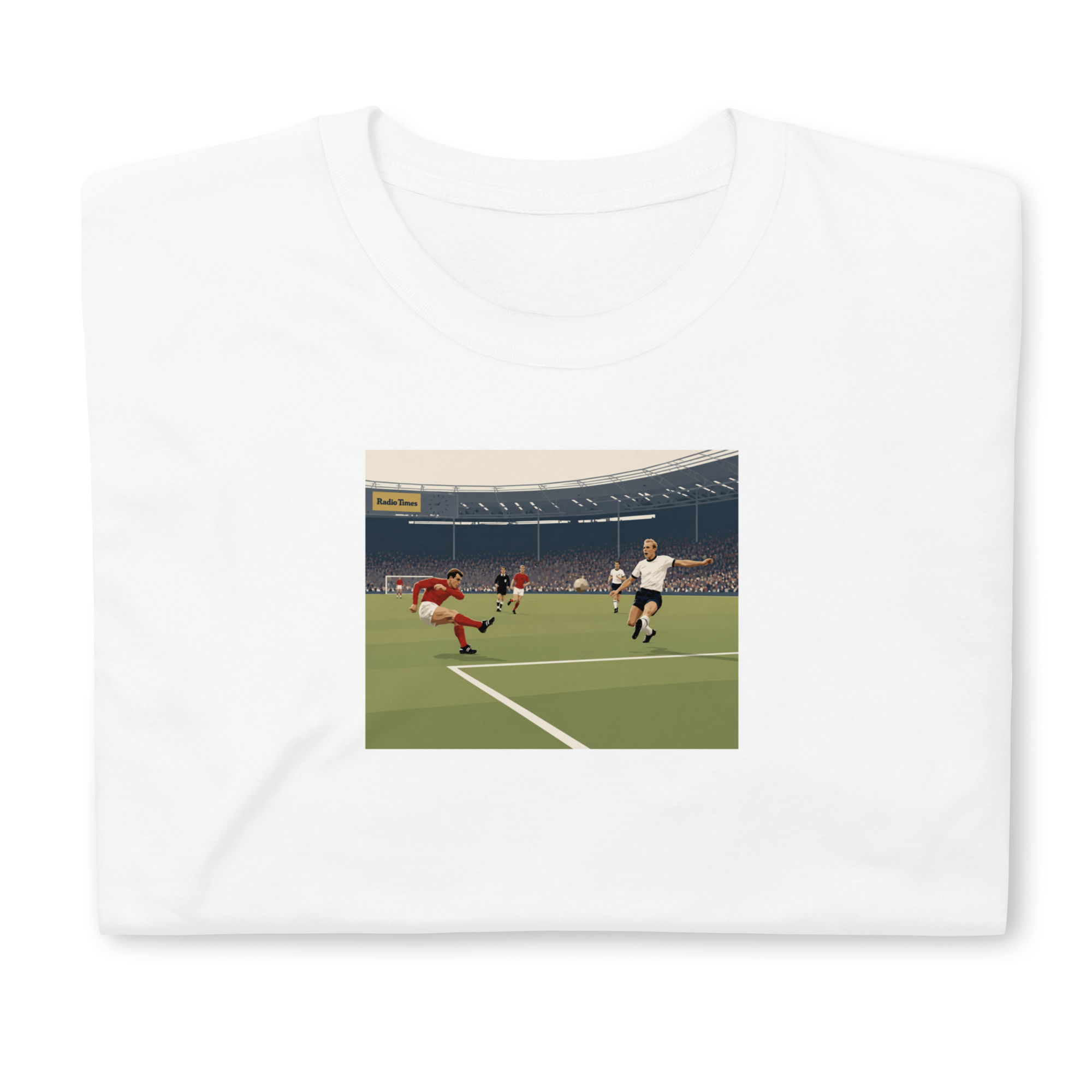 England - Hurst vs West Germany | Printed Club Classic T-Shirt
