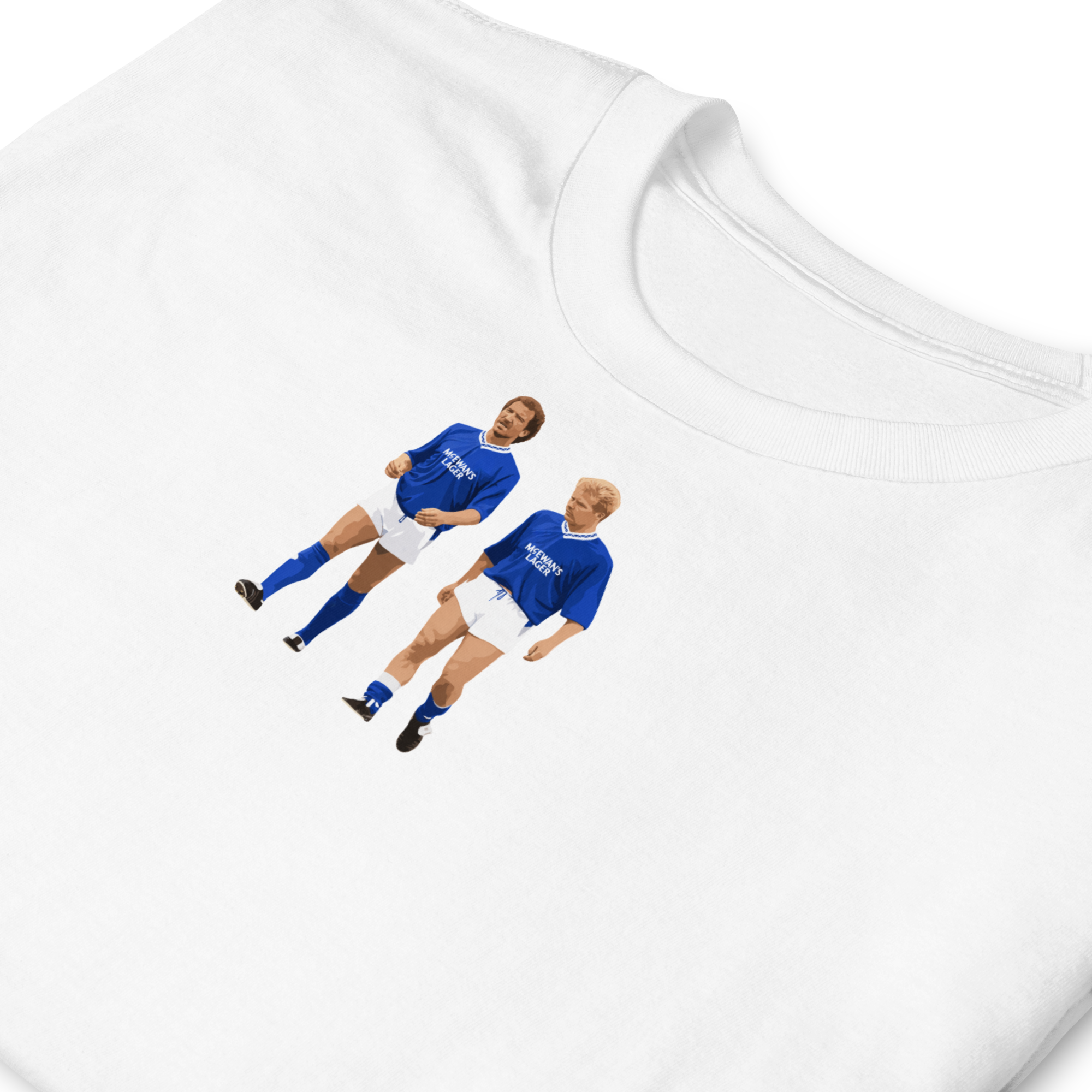 Rangers FC - Souness & Mo | Printed Club Classic T-Shirt