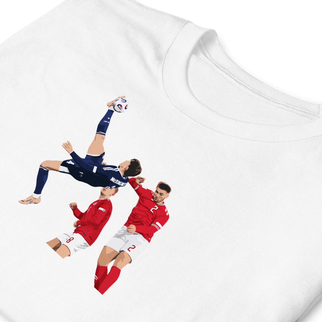 Scotland - McTominay vs Denmark | Printed Club Classic T-Shirt