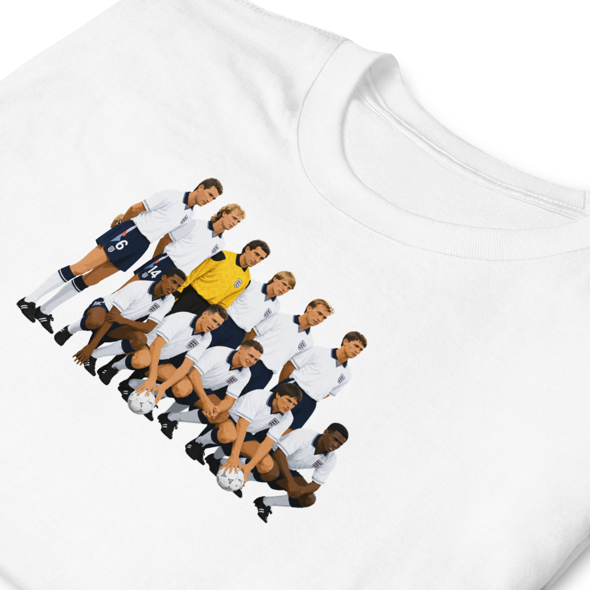 England - Italia '90 | Printed Club Classic T-Shirt