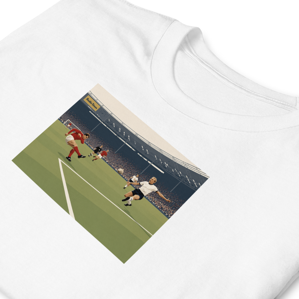 England - Hurst vs West Germany | Printed Club Classic T-Shirt